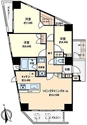 間取図画像 3LDK