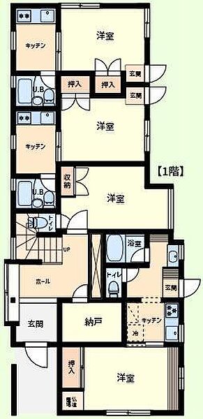 1階間取図