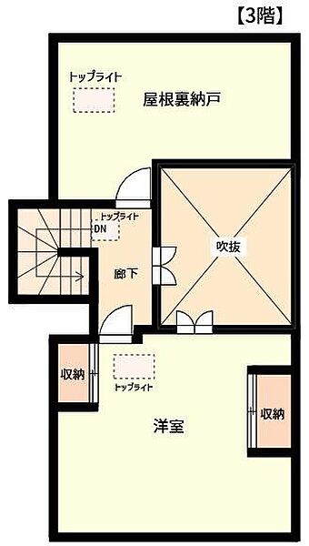 3階間取図