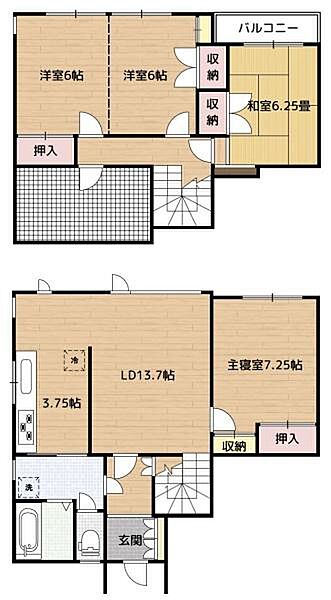 間取り：301000106275
