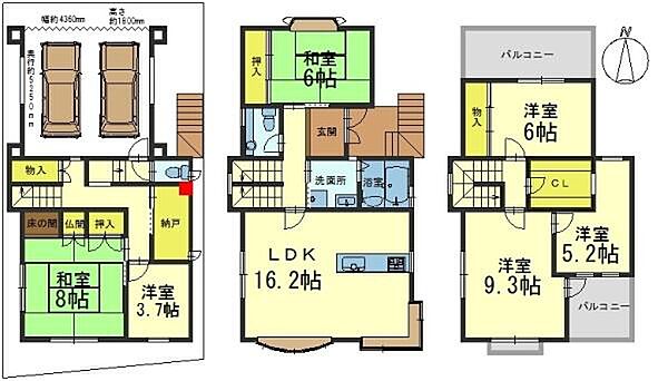 間取り：326000233046