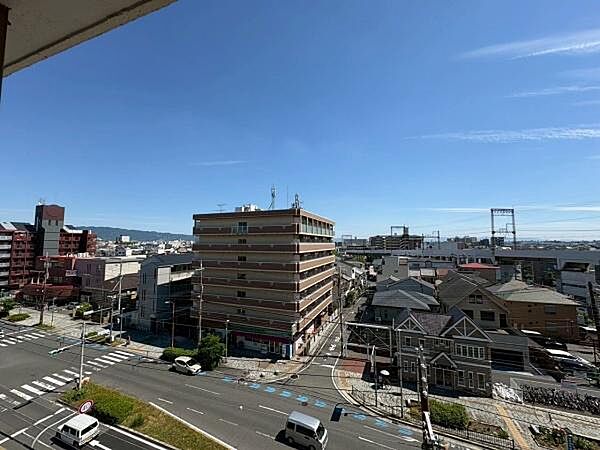 日当たり・通風良好なバルコニー