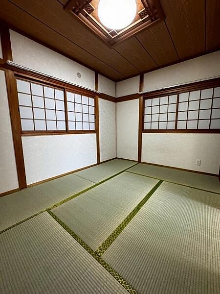 ゆったりと過ごせるの約6帖和室