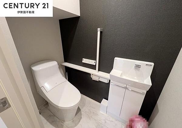 1階のトイレです
