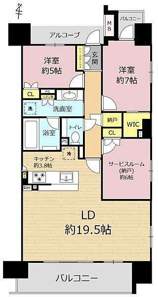 間取り：321000078670