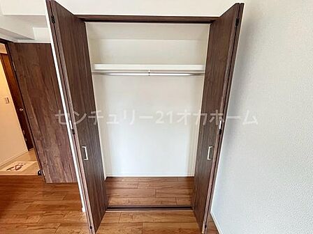 たっぷり収納できるクローゼット♪