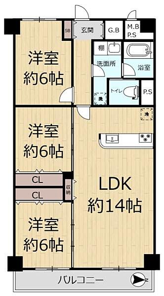 間取り：327002791038