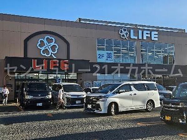 ライフ伏見深草店まで350m