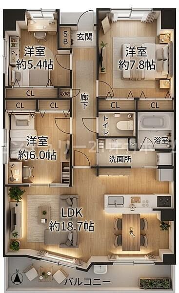 間取り：327002982996