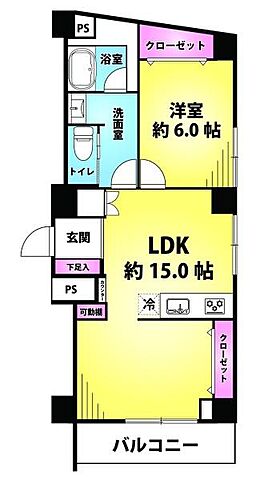 間取り サクラハイツ 10階/-