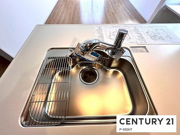 丈夫なステンレスシンク!