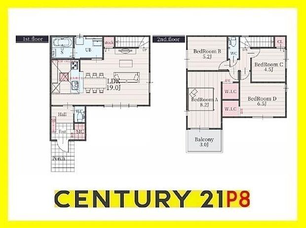 陽当り良好な南向きバルコニーあり!広々リビング!