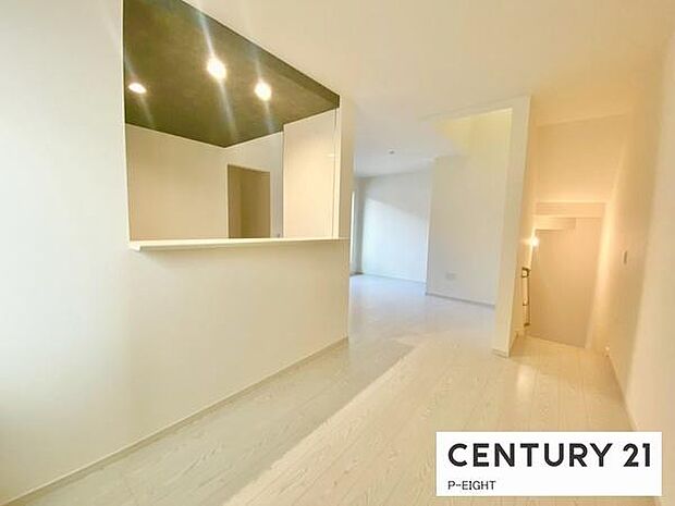 室内が明るい2階リビングです!