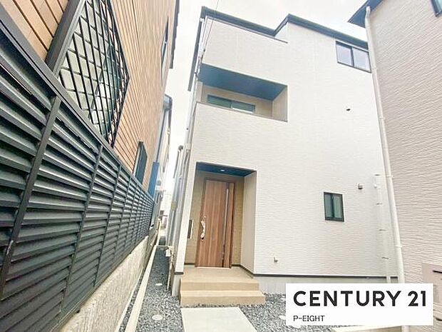 敷地内から見た現地の様子です!