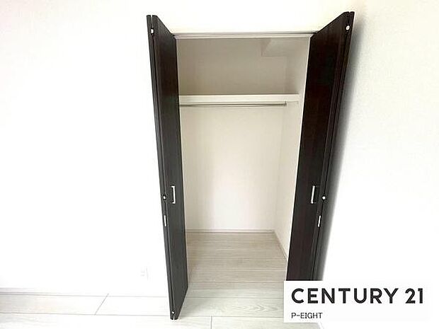 クローゼットでお部屋もスッキリ！