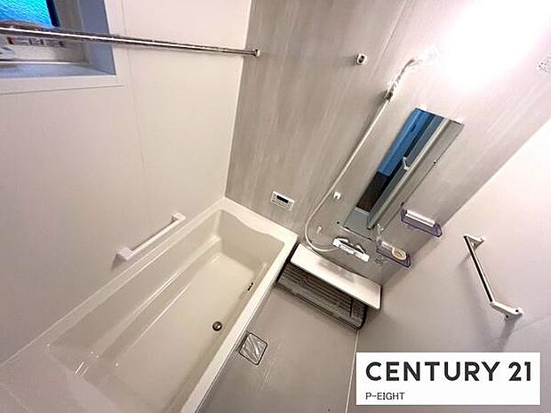 一坪サイズのお風呂で毎日の疲れを癒してください。