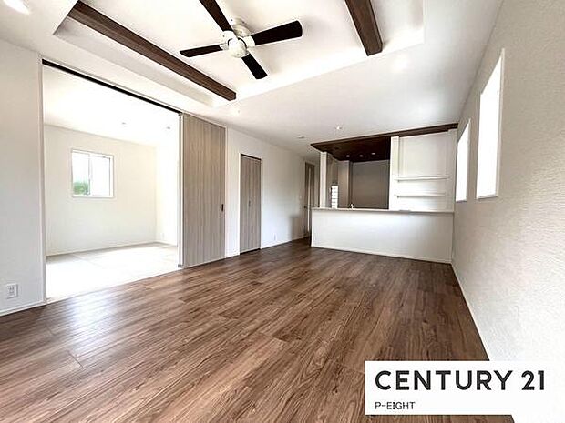 家族みんなで過ごせる空間になっています。