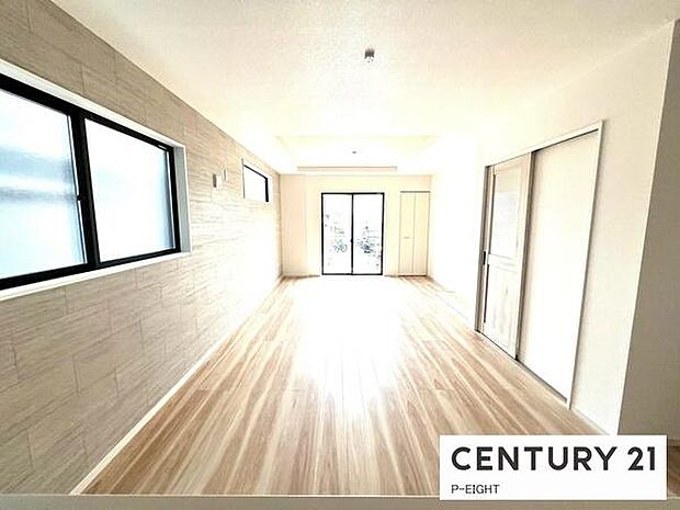 料理をしながらリビングを見渡せるつくりで、料理中も家族との会話がはずみます。