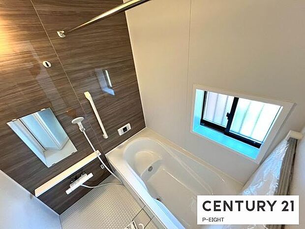 一坪サイズのお風呂で毎日の疲れを癒してください。