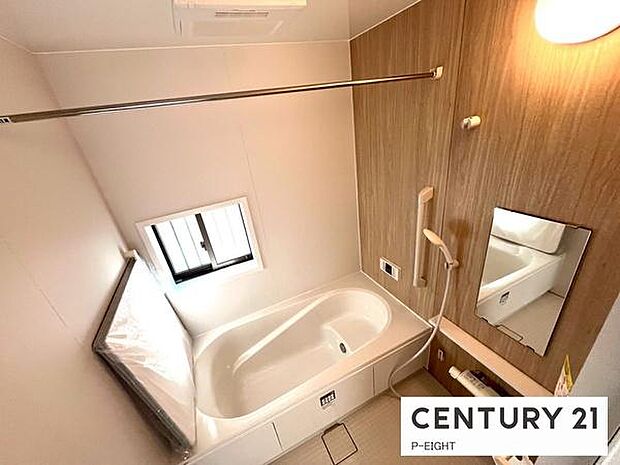 一坪サイズのお風呂で毎日の疲れを癒してください。