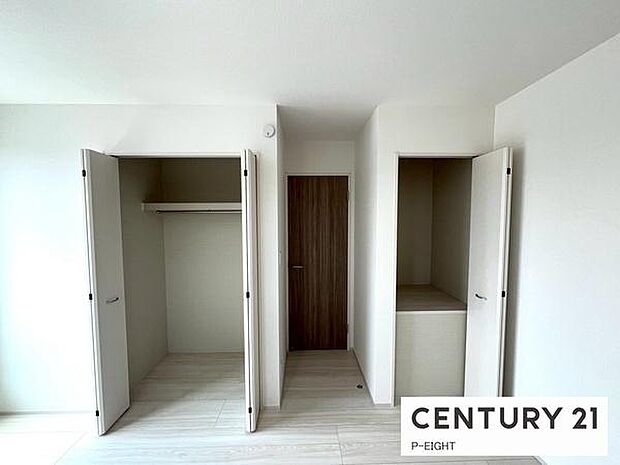 広々としたクローゼットでたくさん収納できます！