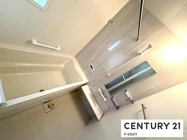 一坪サイズのお風呂で毎日の疲れを癒してください。