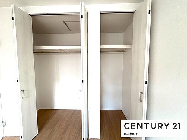 クローゼットで楽々収納!