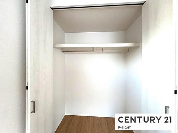 クローゼットで楽々収納!