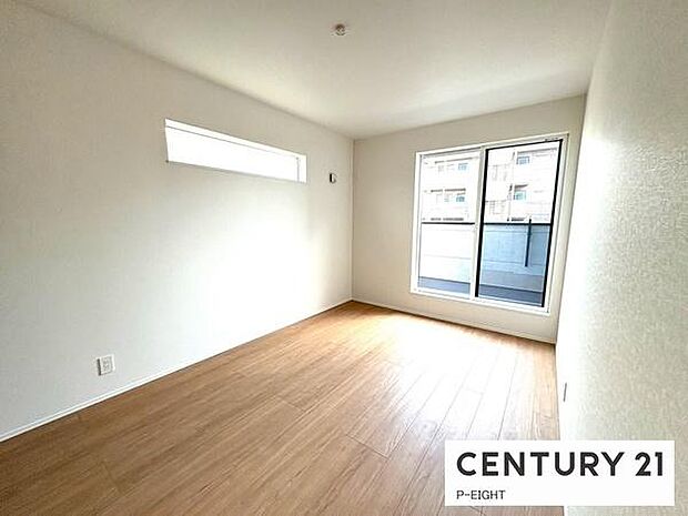 バルコニーに面している明るい部屋です!