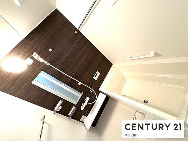 一坪サイズのお風呂で毎日の疲れを癒してください。