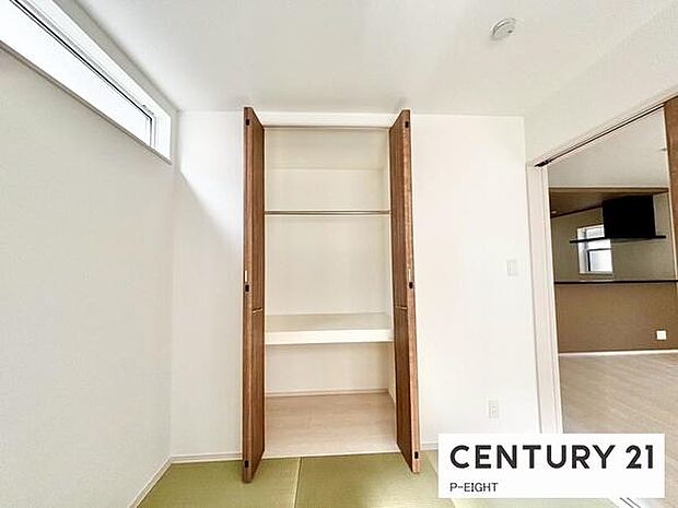 クローゼットでお部屋もスッキリ!