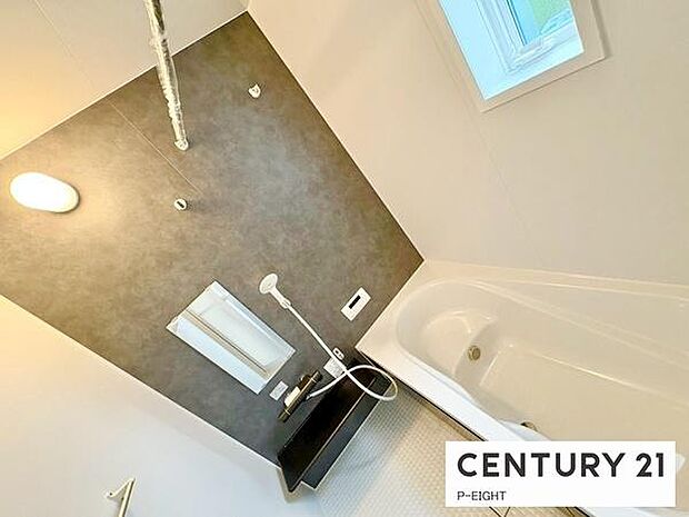 一坪サイズのお風呂で毎日の疲れを癒してください。