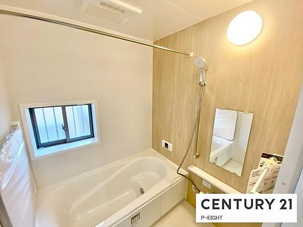 一坪サイズのお風呂で毎日の疲れを癒してください。