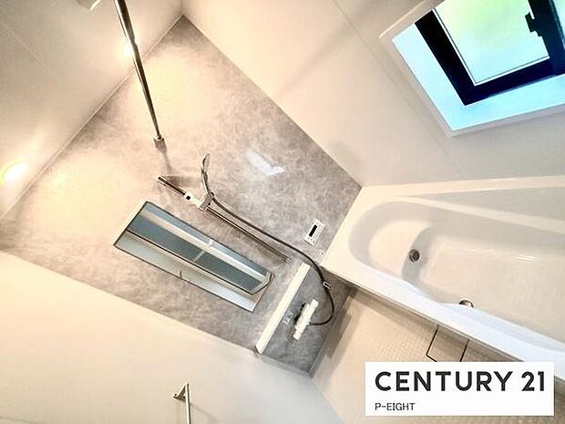 一坪サイズのお風呂で毎日の疲れを癒してください。