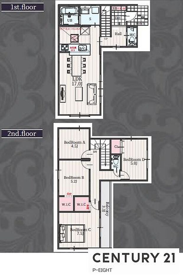 収納豊富!ウォークインクローゼット付きの間取り!!