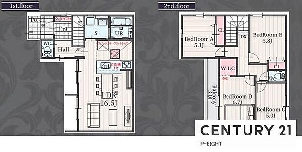 収納豊富!ウォークインクローゼット付きの間取り!!