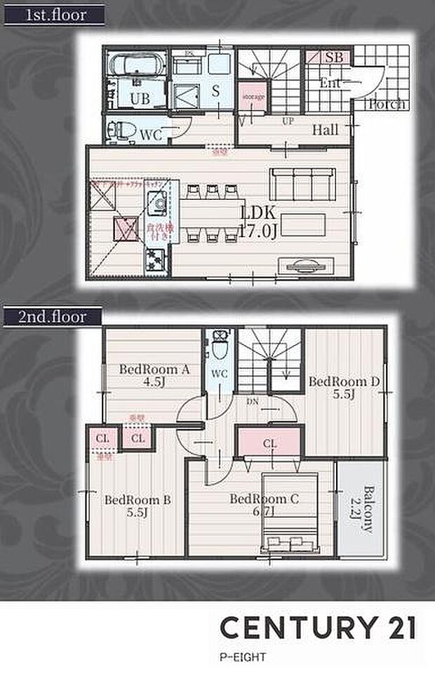 LDK17.0帖！！収納豊富な間取り！