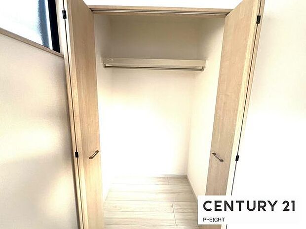 クローゼットで楽々収納!