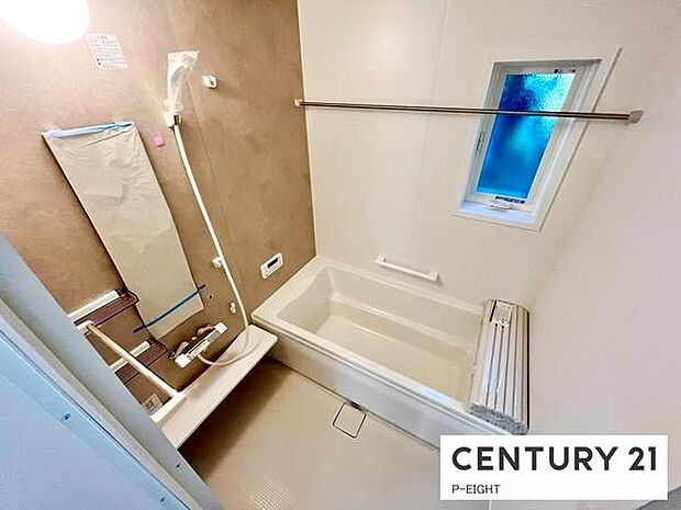 一坪サイズのお風呂で毎日の疲れを癒してください。