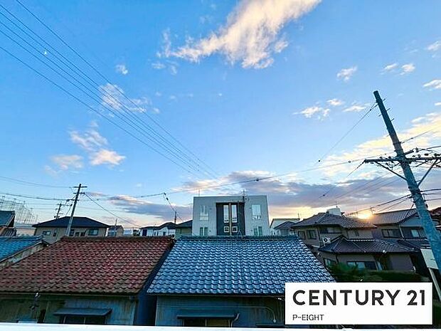 現地から見た眺望です!