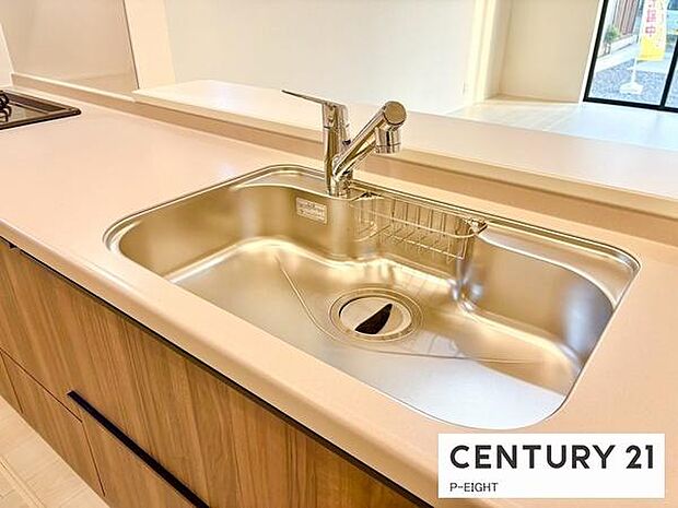 丈夫なステンレスシンク!