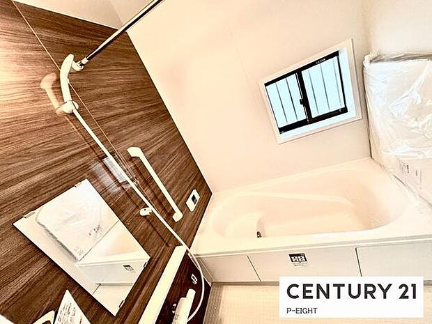 一坪サイズのお風呂で毎日の疲れを癒してください。