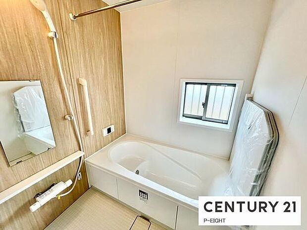 一坪サイズのお風呂で毎日の疲れを癒してください。