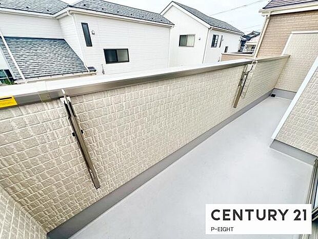 広々としたバルコニー！