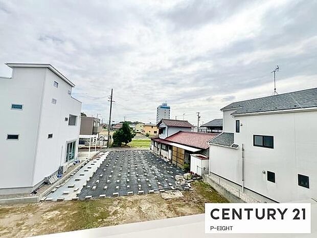 現地から見た眺望です！