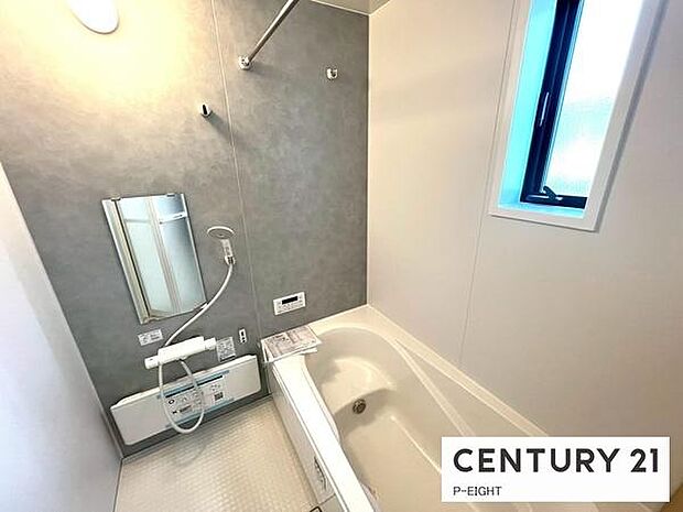 一坪サイズのお風呂で毎日の疲れを癒してください。