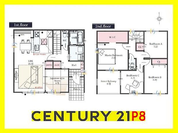 LDK18帖！パントリーやウォークインクローゼットあり！