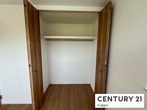 クローゼットで楽々収納!