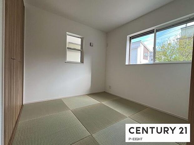 子育てにも、来客時にも嬉しい和室あり!