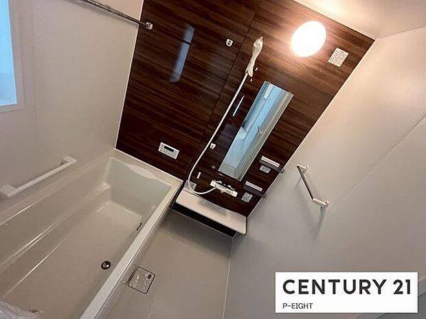 一坪サイズのお風呂で毎日の疲れを癒してください。